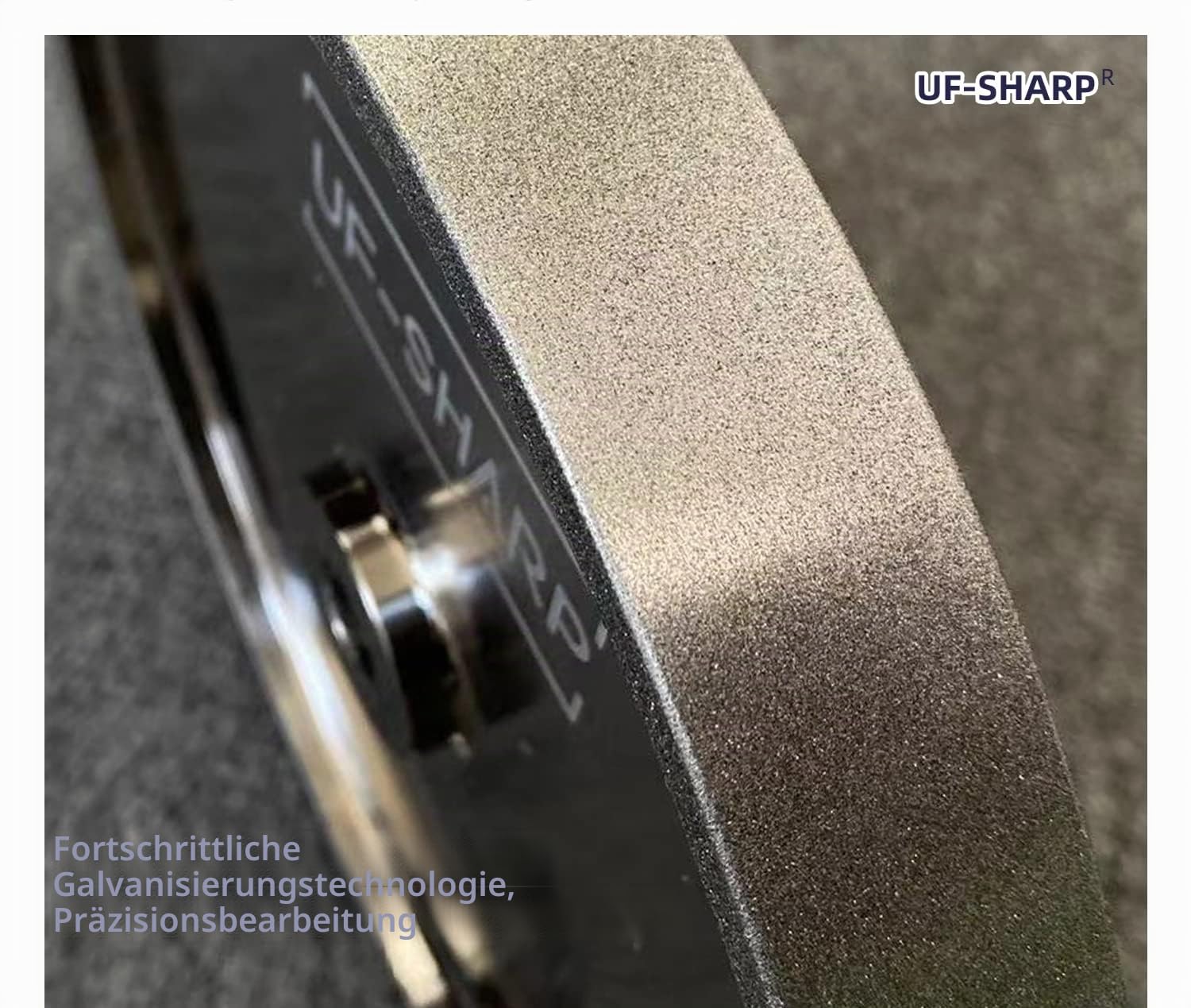 CBN Schleifscheibe 150mm, 12.7mm Dorn * 25mm Breit, für alle Arten von 6 Zoll Tischschleifern (Körnung 320)