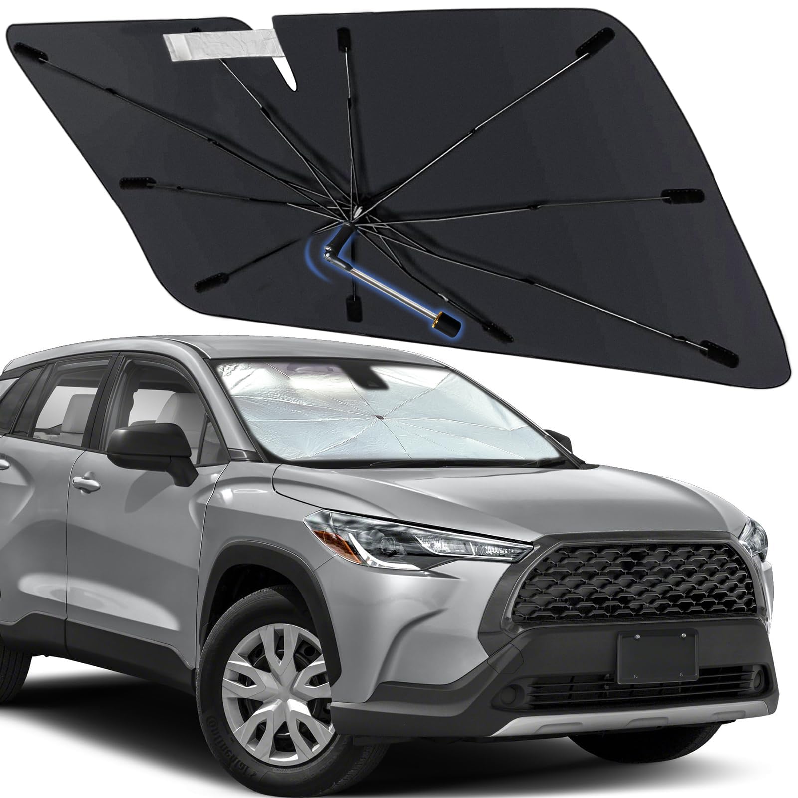 Amazon.com: Windshield Sun Shade for Toyota Corolla Cross 2022