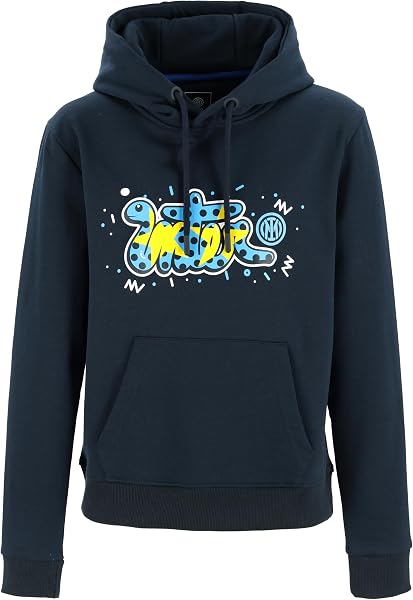 Inter - Felpa con Cappuccio Baby Snake, Felpa da Bambino, Prodotto Ufficiale - 1