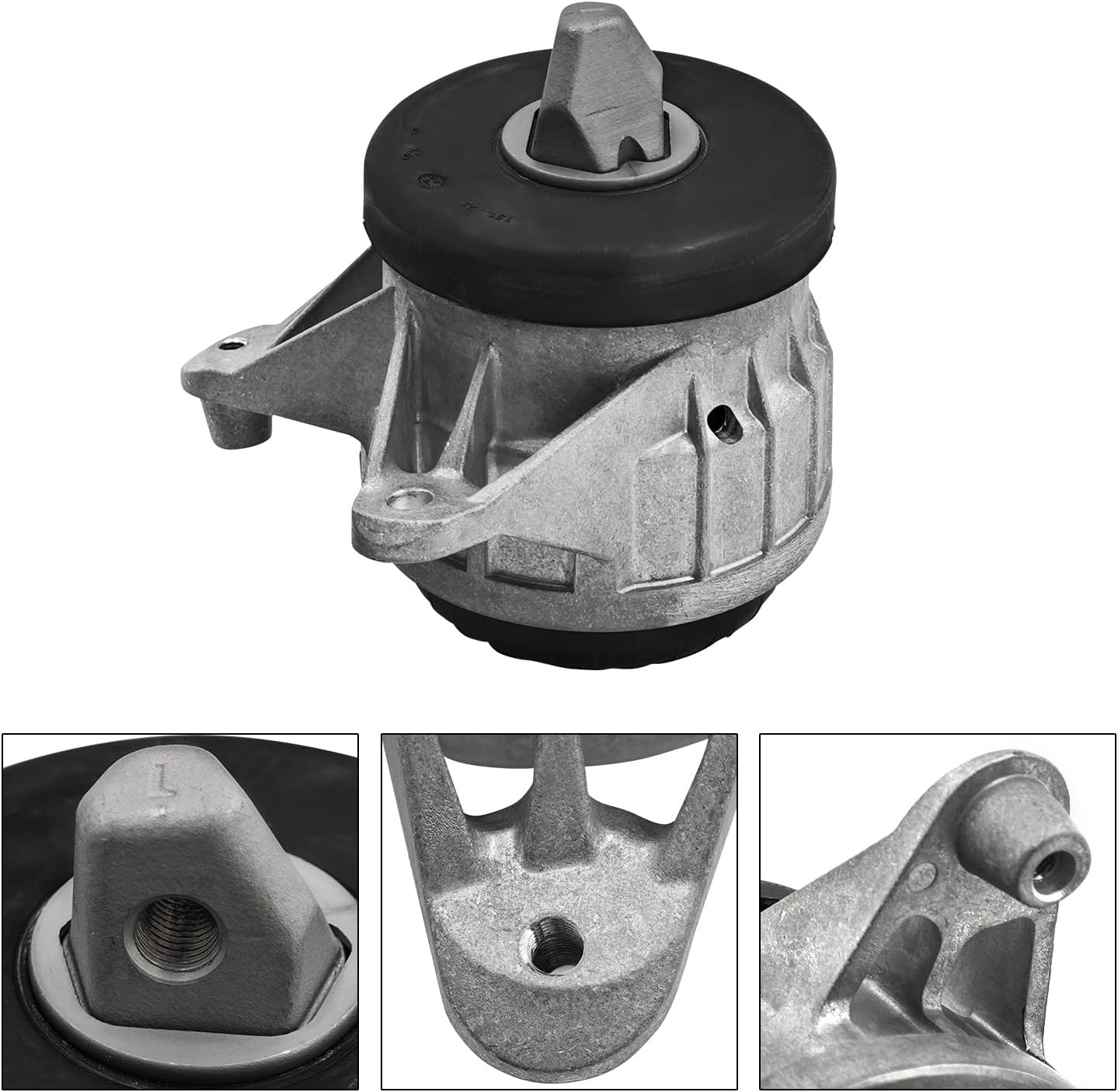 A1672405400 A1672405300 Engine Motor Mount Kit New Fits for 2020-2025 Mercedes-Benz GLE450 and GLS450 4Matic M256 3.0L L6 Electric/ Gas; 1672405400, 1672405300, 167-240-54-00, 167-240-53-00
