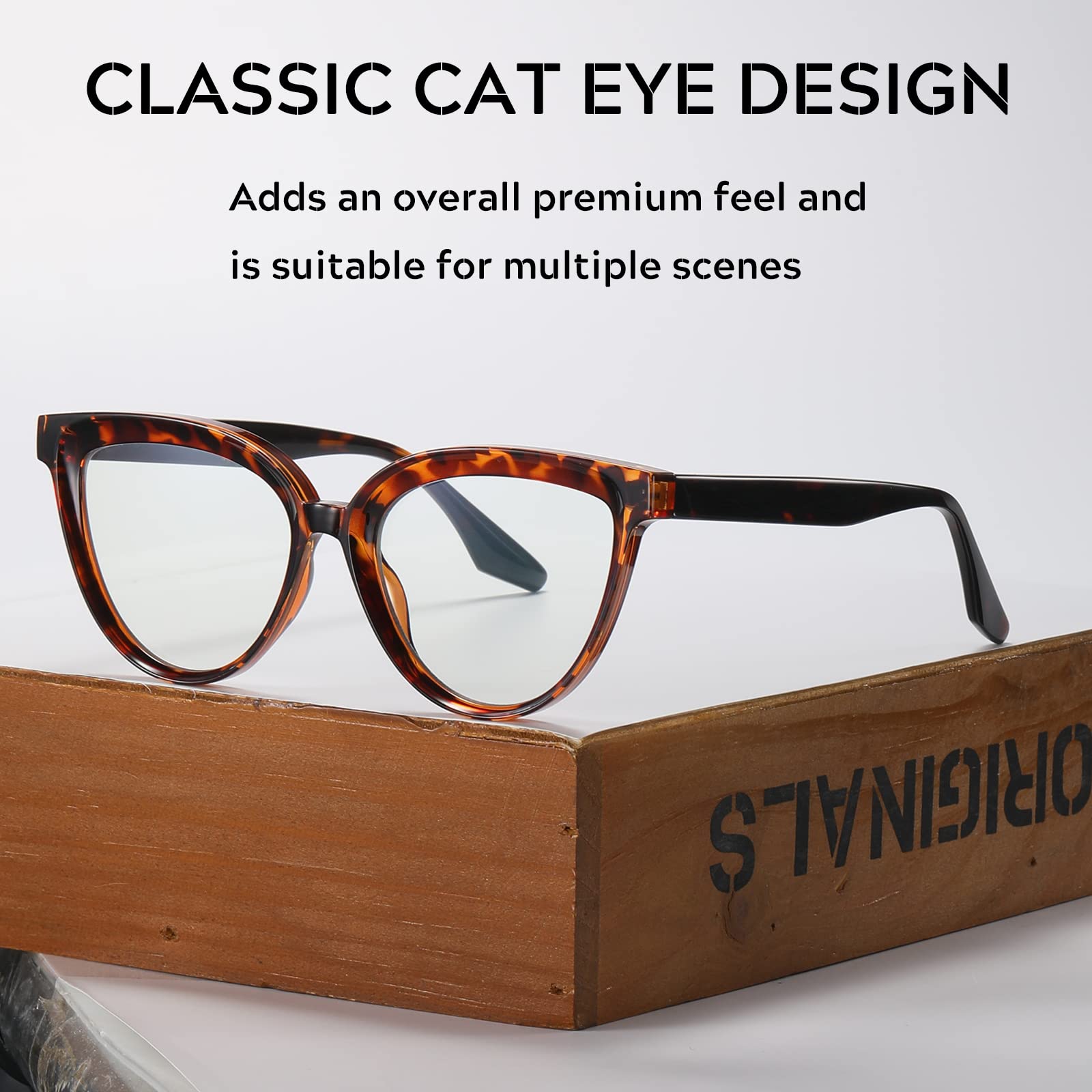Dollger Retro Blue Light Blocking Glasses for Men Women TR90 Clear Lens Lightweight Computer Glasses Reading Glasses - Image 4