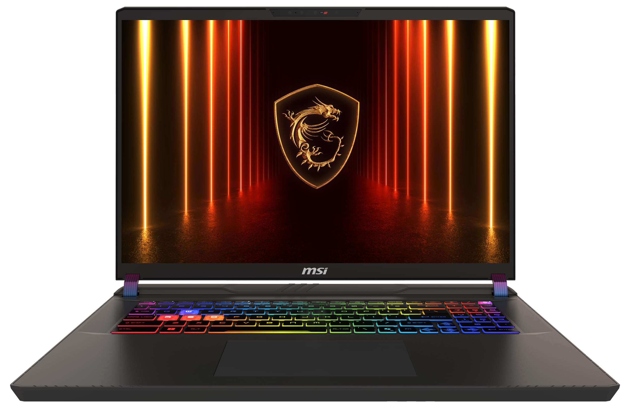 MSI Vector 17 HX AI Gaming-Laptop, 17" QHD+ 240 Hz Display, Intel Core Ultra 9 275HX, NVIDIA GeForce RTX 5080, 32 GB RAM, 2 TB SSD, Windows 11 Home, QWERTZ Tastatur, Cosmos Grau, A2XWIG-040 - 3
