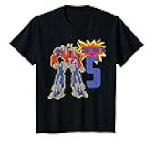 Kids 5th Birthday Bot Robot for 5 Yr Old Boys Girls T-Shirt