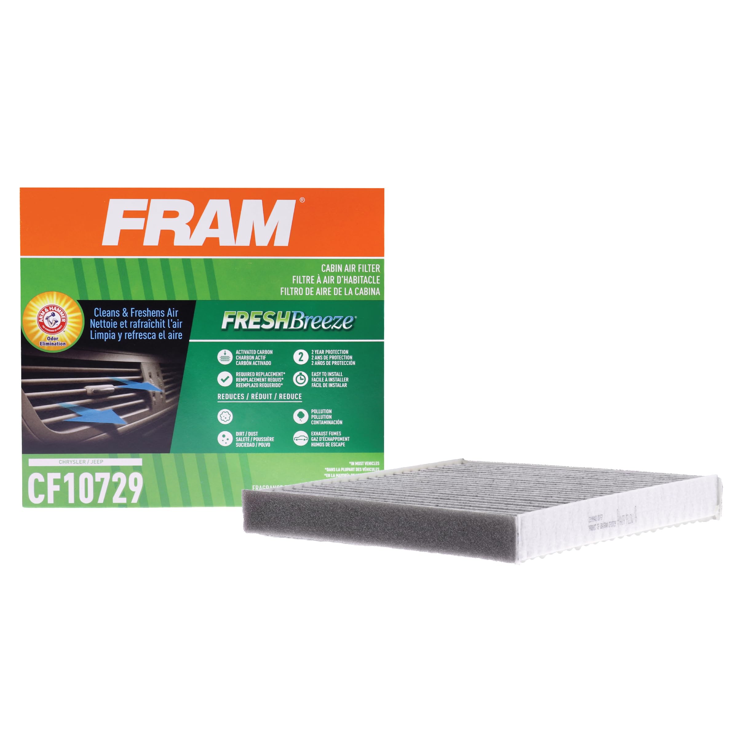 Fresh Breeze Cabin Air Filter, CF10729