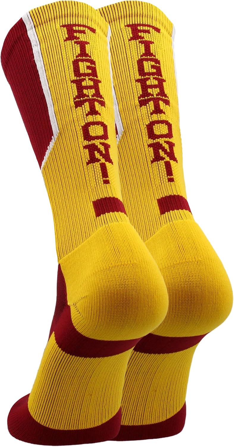 USC Trojans Perimeter Crew Socks