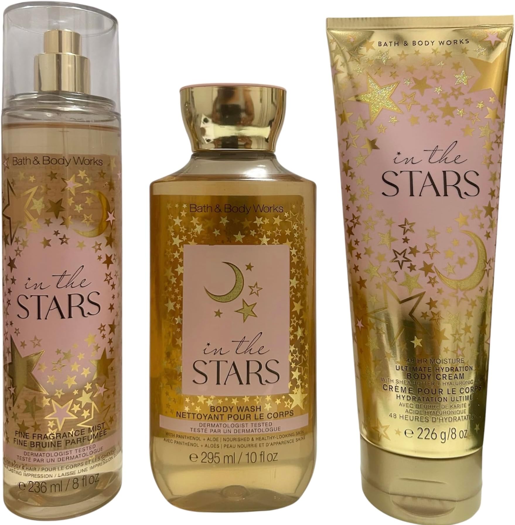 In the Stars Shower Gel, Body Lotion, Fine Fragrance Mist Daily Trio Gift Set