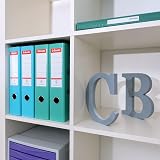 Esselte Lever Arch File, Pack of 10, 500 Sheet Capacity, 75mm Spine, Light & Durable A4 Folder, Home/Office Use, Embossed Pattern, Colour'Breeze Range, Assorted Pastel Shade, 626214 - 3