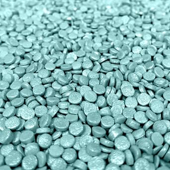 Krazy Sprinkles - Confetti Sprinkles 4oz, 1x Jar Sprinkles for Baking & Decorating by Bakell Baby Blue
