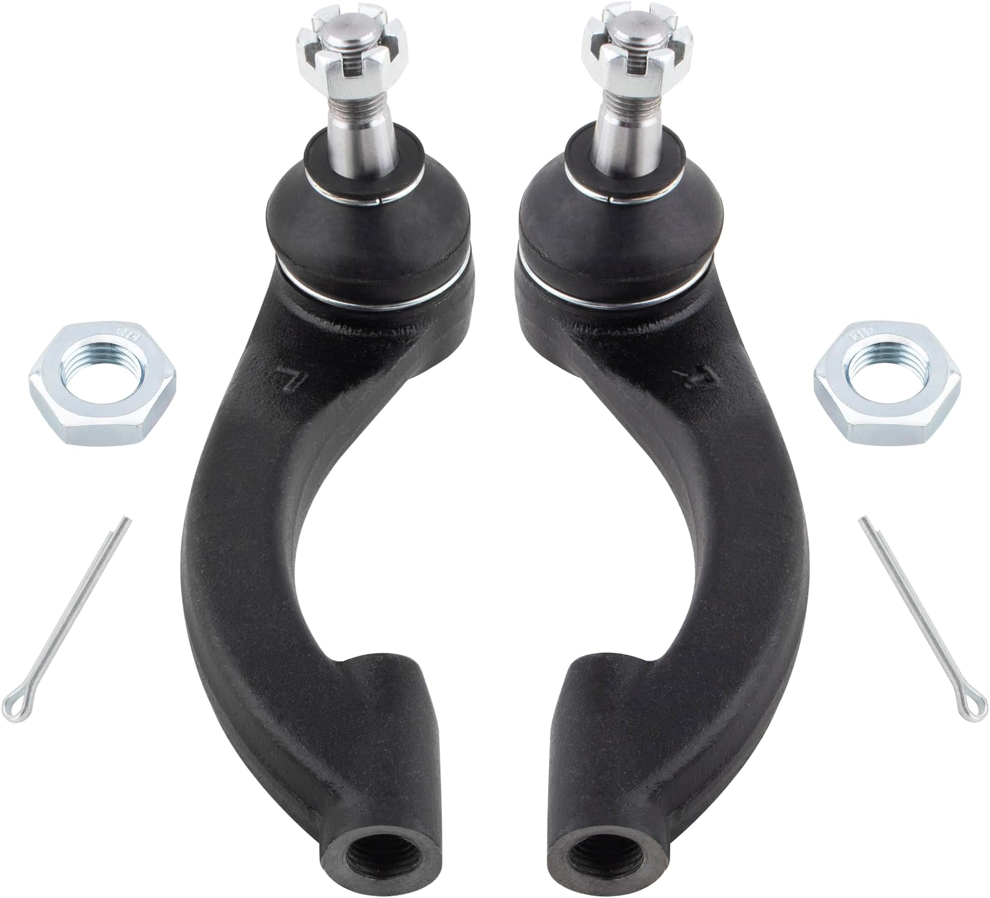 BOXI 2pcs Front Driver Passenger Side Outer Tie Rod End Links Fits for Chrysler Cirrus 1995-2000 Sebring 1996-2006 for Dodge Stratus 1995-2006 for Plymouth Breeze 1996-2000 / Replaces ES80360 ES80361
