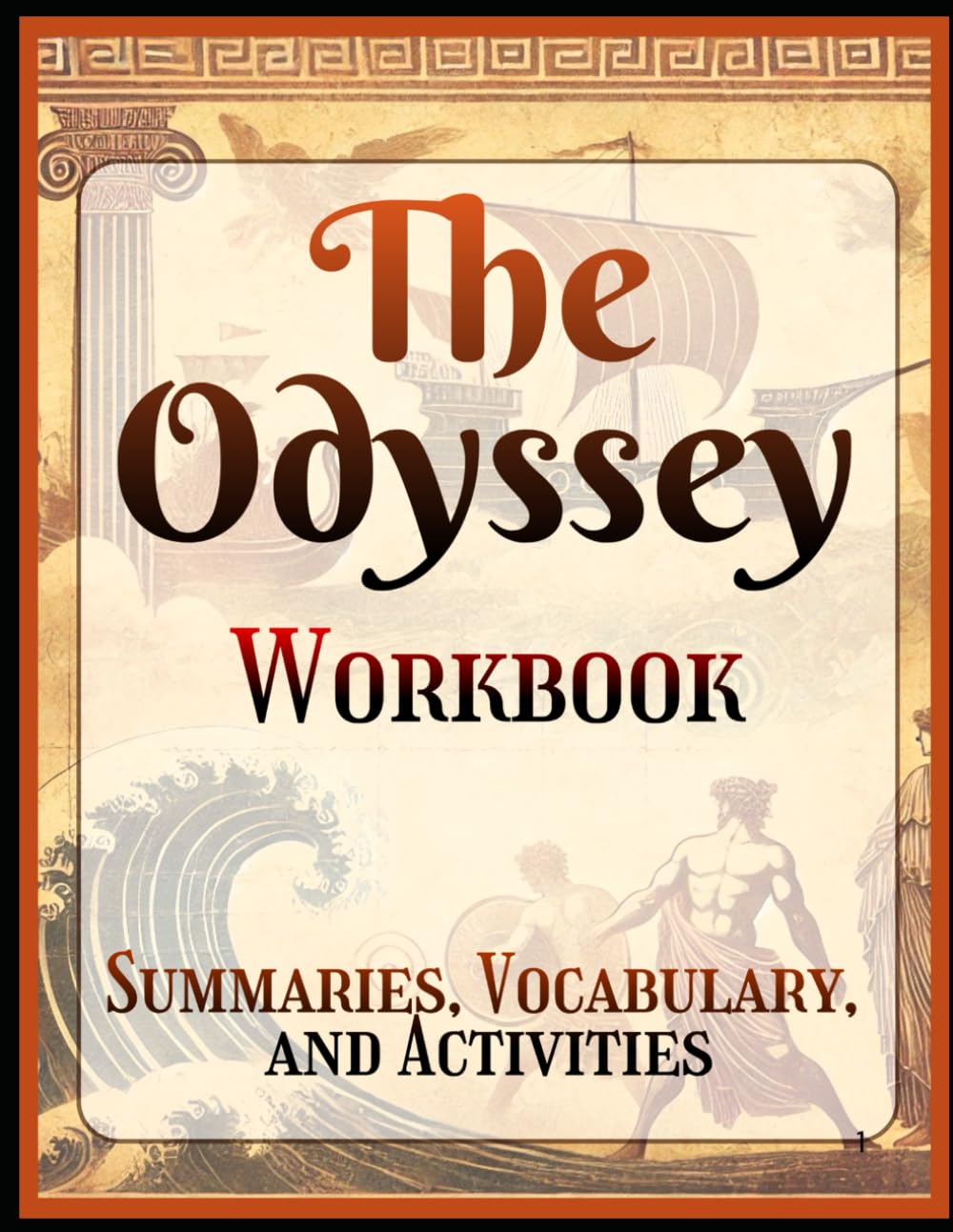 The Odyssey Study Workbook: Comprehension Questions, Vocabulary, Literary Elements, and Creative Prompts for Every Book