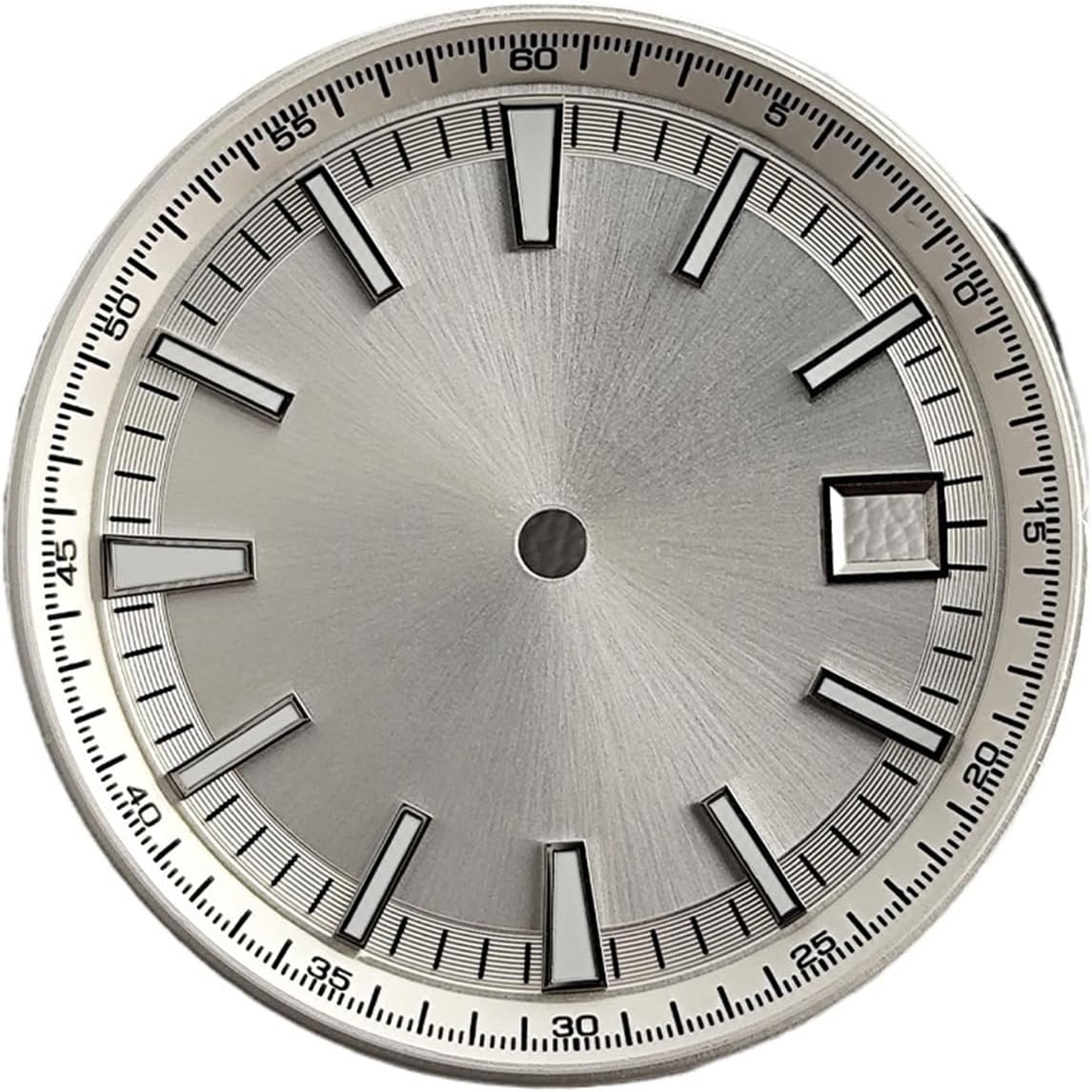 M8215 Movement 43mm Stainless Steel Watch Case with Sapphire Glass for 33mm Dial Repair Accessories