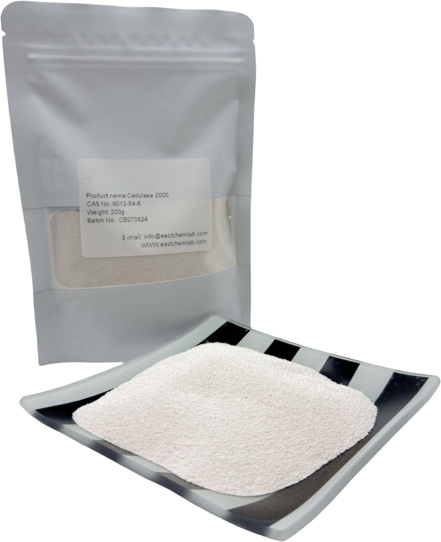 Cellulase(Cellulase 2000),Cellulase Enzyme Powder,CAS NO.:9012-54-8(200g/7.05oz)