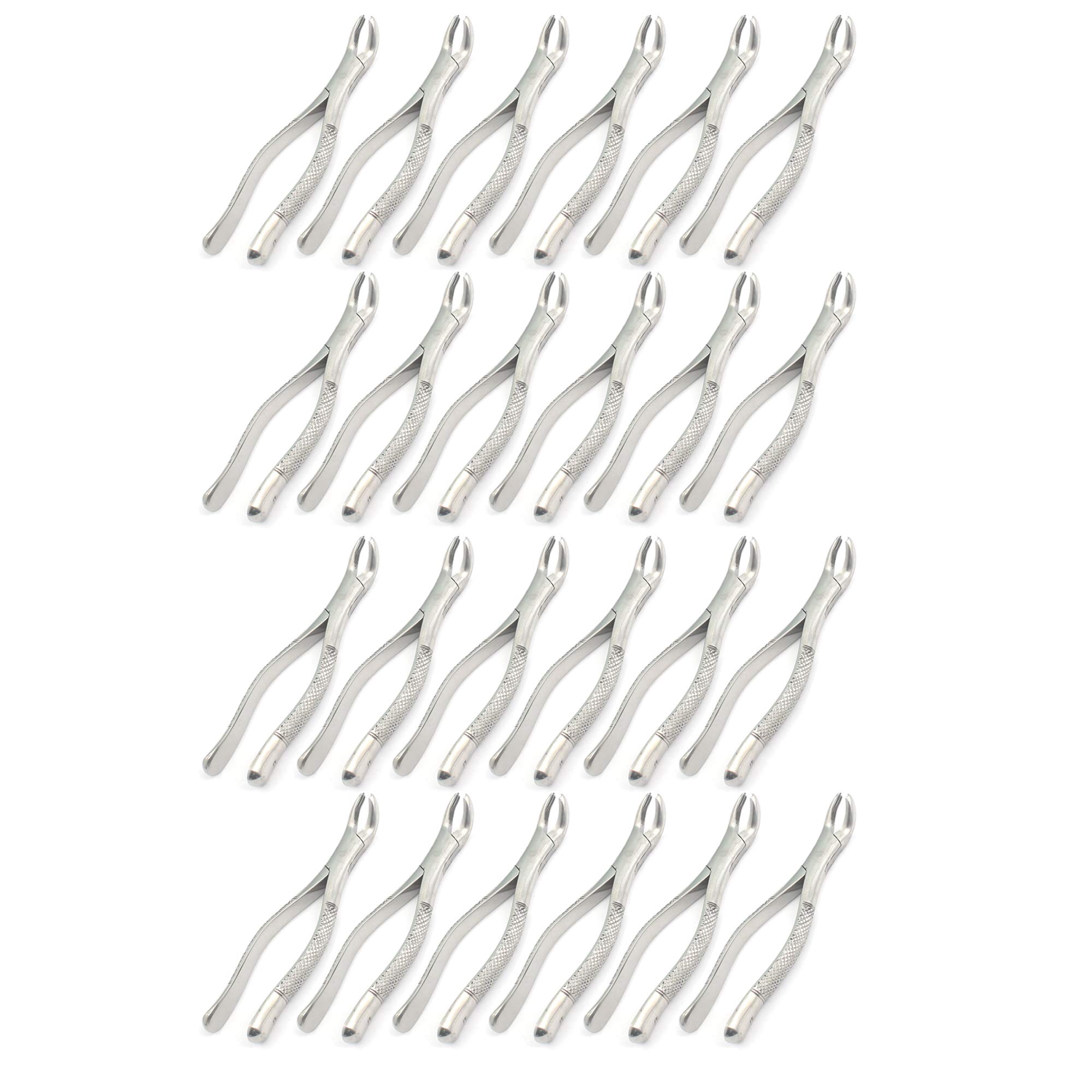 OdontoMed2011 Set Of 24 Dental Extracting Forceps 17 Dental Extraction Instruments ODM