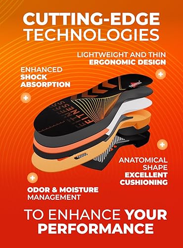 Miniatura 9 de Plantillas deportivas para zapatos deportivos para hombres y mujeres, ideales para deportes activos, caminar, correr, entrenamiento, senderismo,