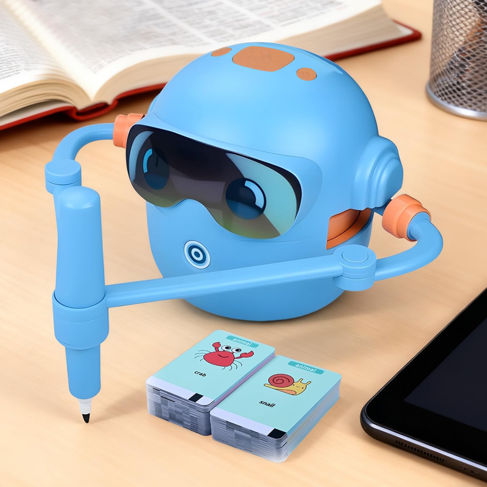 Robot da Disegno per Bambini Batteria Ricaricabile con Capacità da 1800 mAh | Robot Per Disegnare Per Bambini Per Bambini, Ragazzi E Ragazze, Ideale Per Viaggi, Scuola E Asilo Infantile