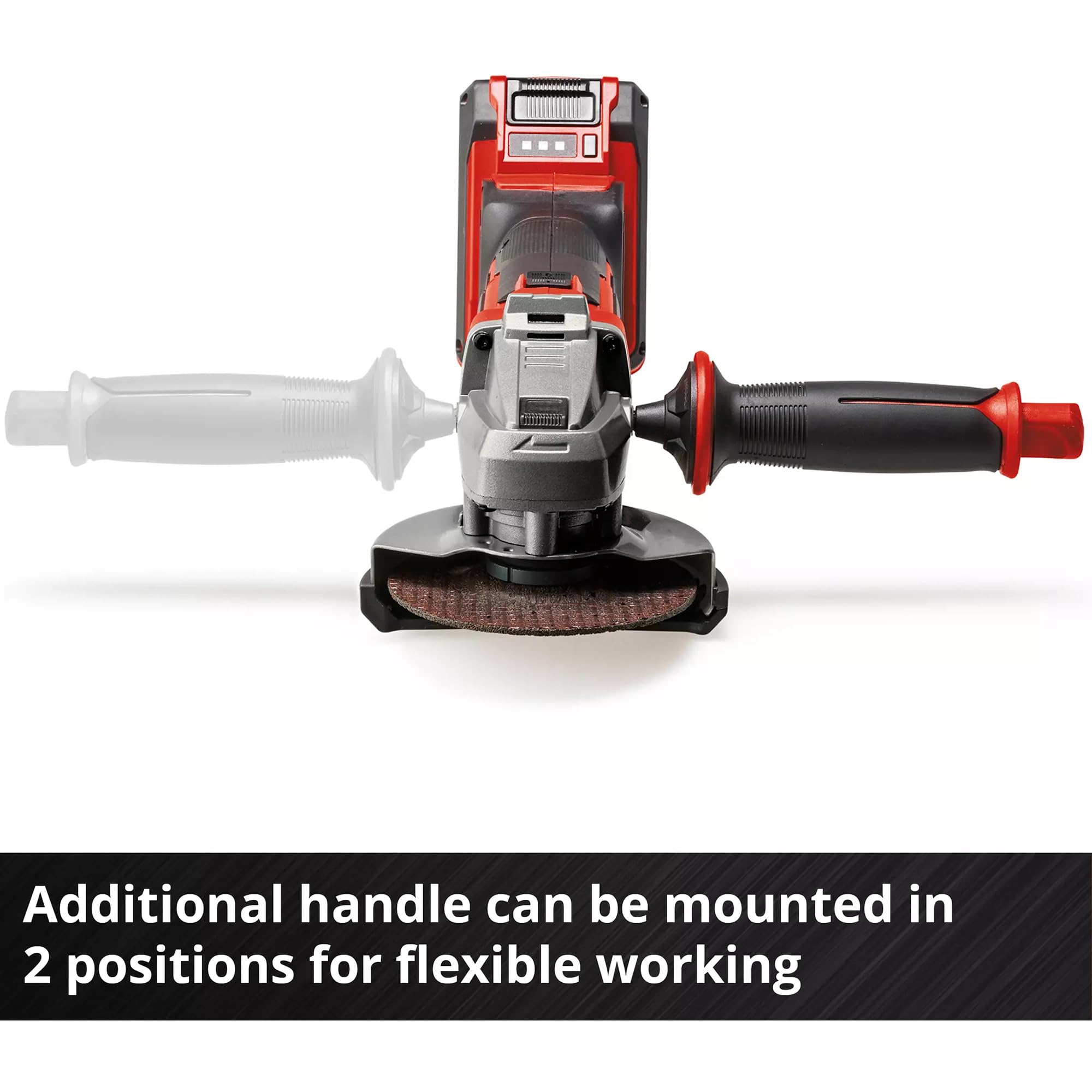 Einhell Bezprzewodowa szlifierka kątowa Ø115mm TE-AG 18/115-2 Li Solo Power X-Change (18 V, głębokość cięcia 28 mm) Dostawa bez baterii i ładowarki