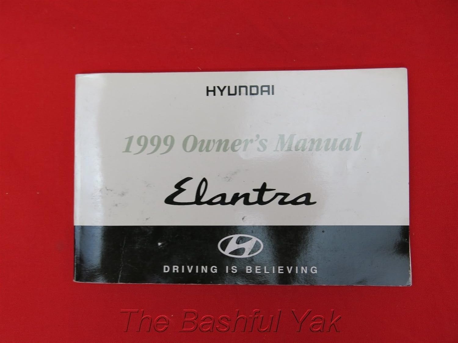 1999 Hyundai Elantra Owners Manual Hyundai Books