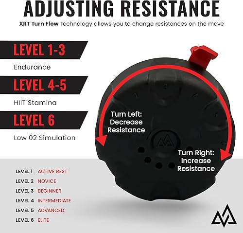 Miniatura 5 de TRAININGMASK Firefighter XRT PRO 2.0 - Inserto regulador de entrenamiento de resistencia, inserto respirador de resistencia para máscara con