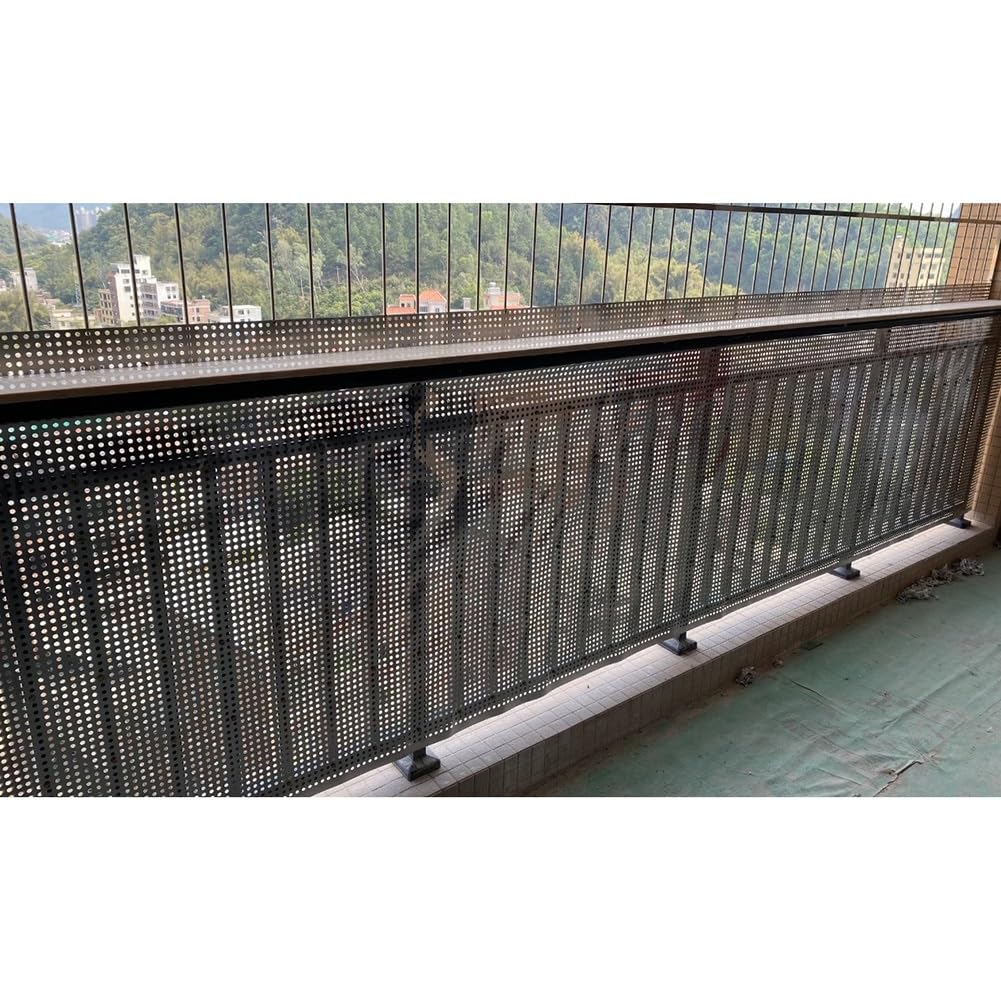 Perforowana siatka ochronna na balkon ze stali nierdzewnej 304, poręcz zapobiegająca upadkom, odporna na kradzieże, ogrodzenie stojaka na rośliny, 0,3 x 10 m do ochrony na zewnątrz