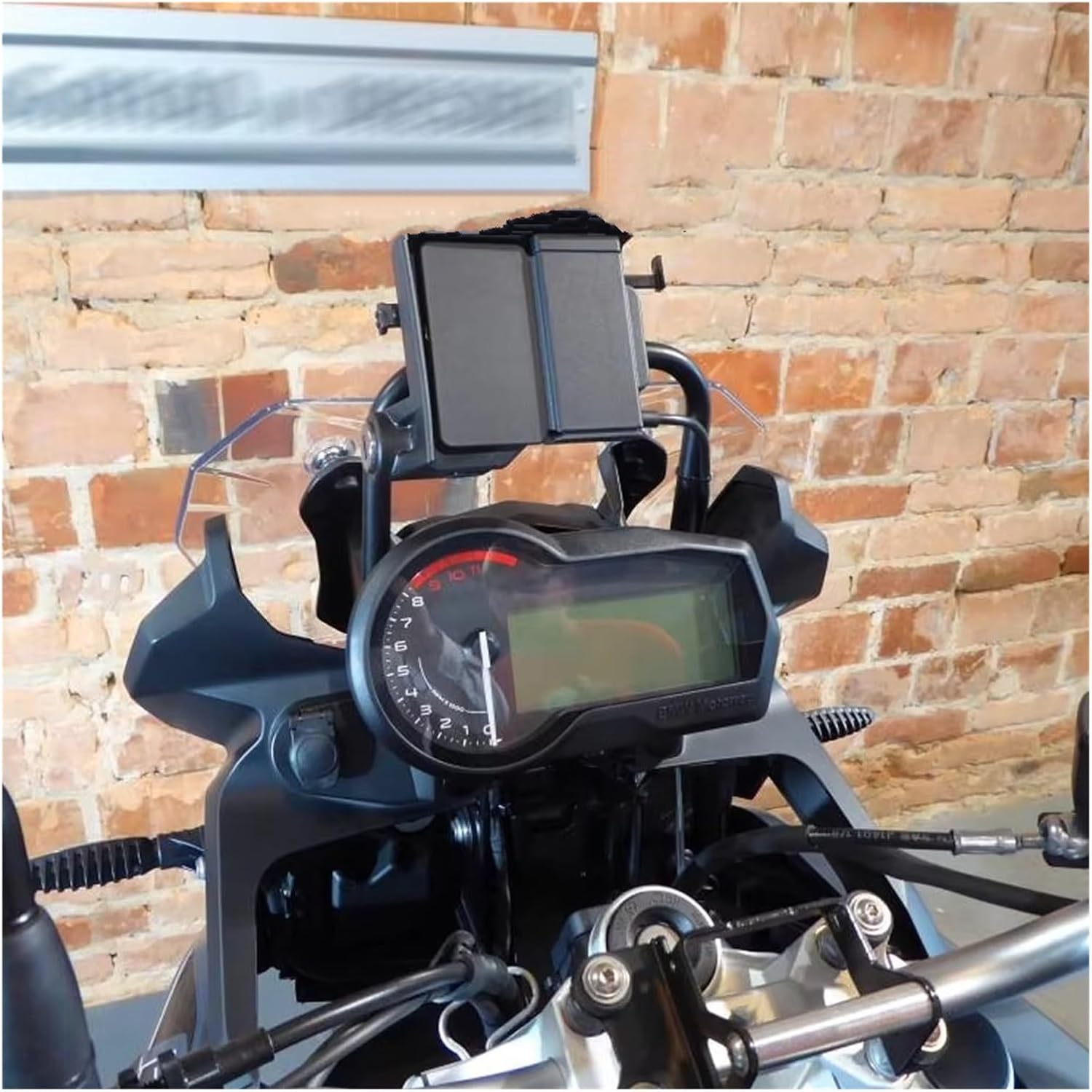 オートバイナビゲーションブラケット に適合する F850GS用 GPS電話ナビゲーションマウントマウントブラケットアダプターホルダー