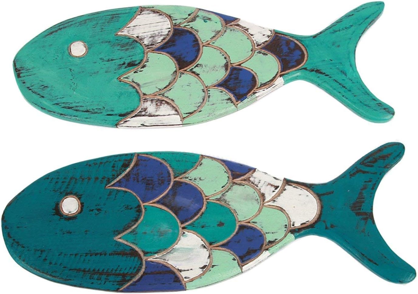 Home Décor Home, Furniture & DIY Hand Painted 6" Assorted Tropical Fish