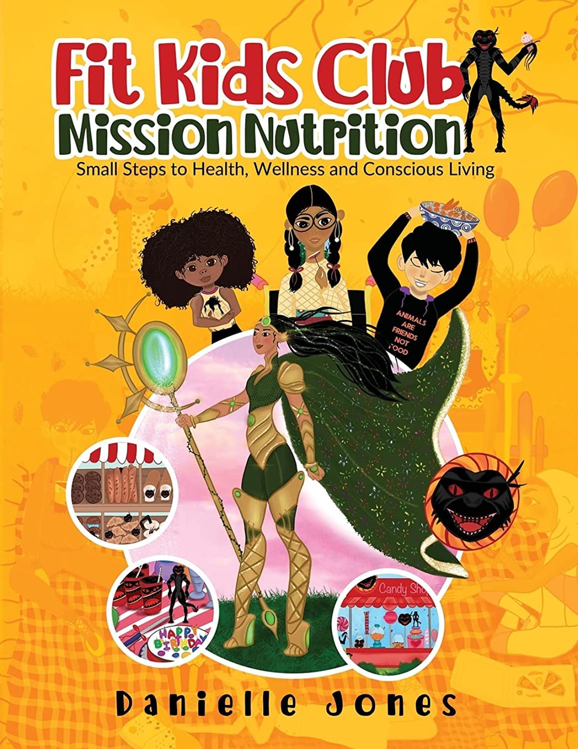 Buuks Fit Kids Club - Mission Nutrition: Small Steps to Health, Wellness and Conscious Living Paperback – 30 March 2021