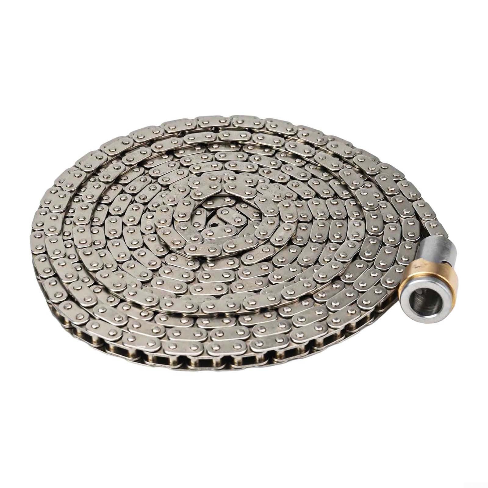 Chaîne de rechange pour rameur Concept 2 modèle C, D et E Chaîne en nickel silencieuse Expérience lisse Installation facile Ajustement parfait pour une fonctionnalité optimale
