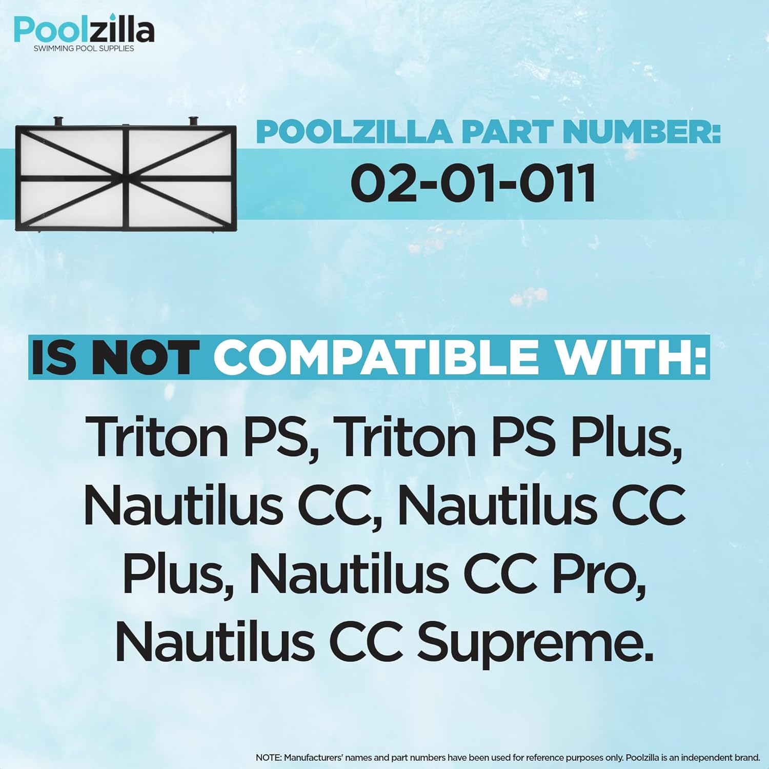 Poolzilla Ultra-Fine Pool Cleaner Filter Panels – Compatible with #9991408-R4, Dolphin DX6, Triton, Edge, Wave 75, Prowler 830 – Robotic Pool Cleaner Cartridge Replacement Set