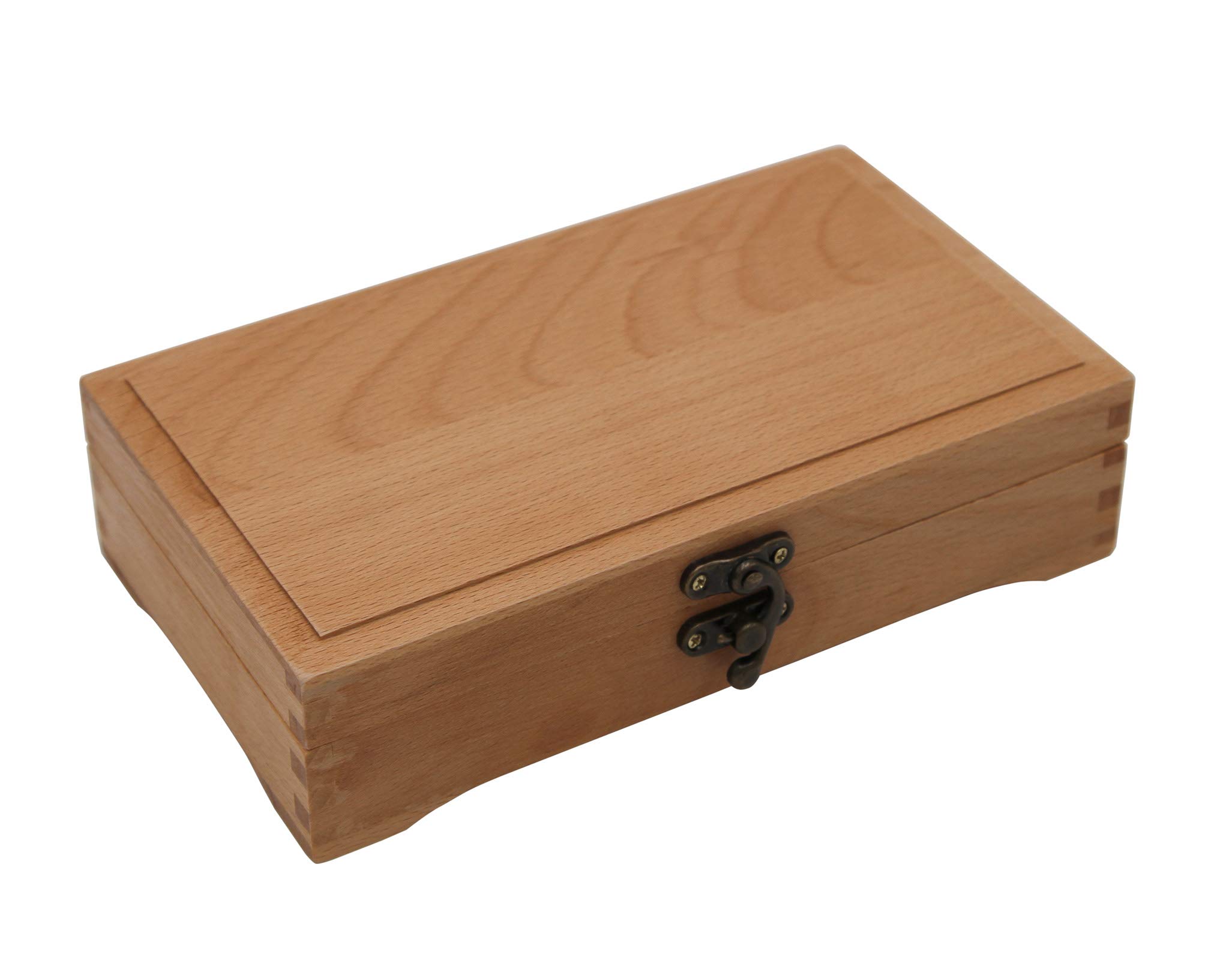 Paintersisters Pennenbox 1 met schuifdeksel - houten doos, houten doos van fijn gelakt beukenhout