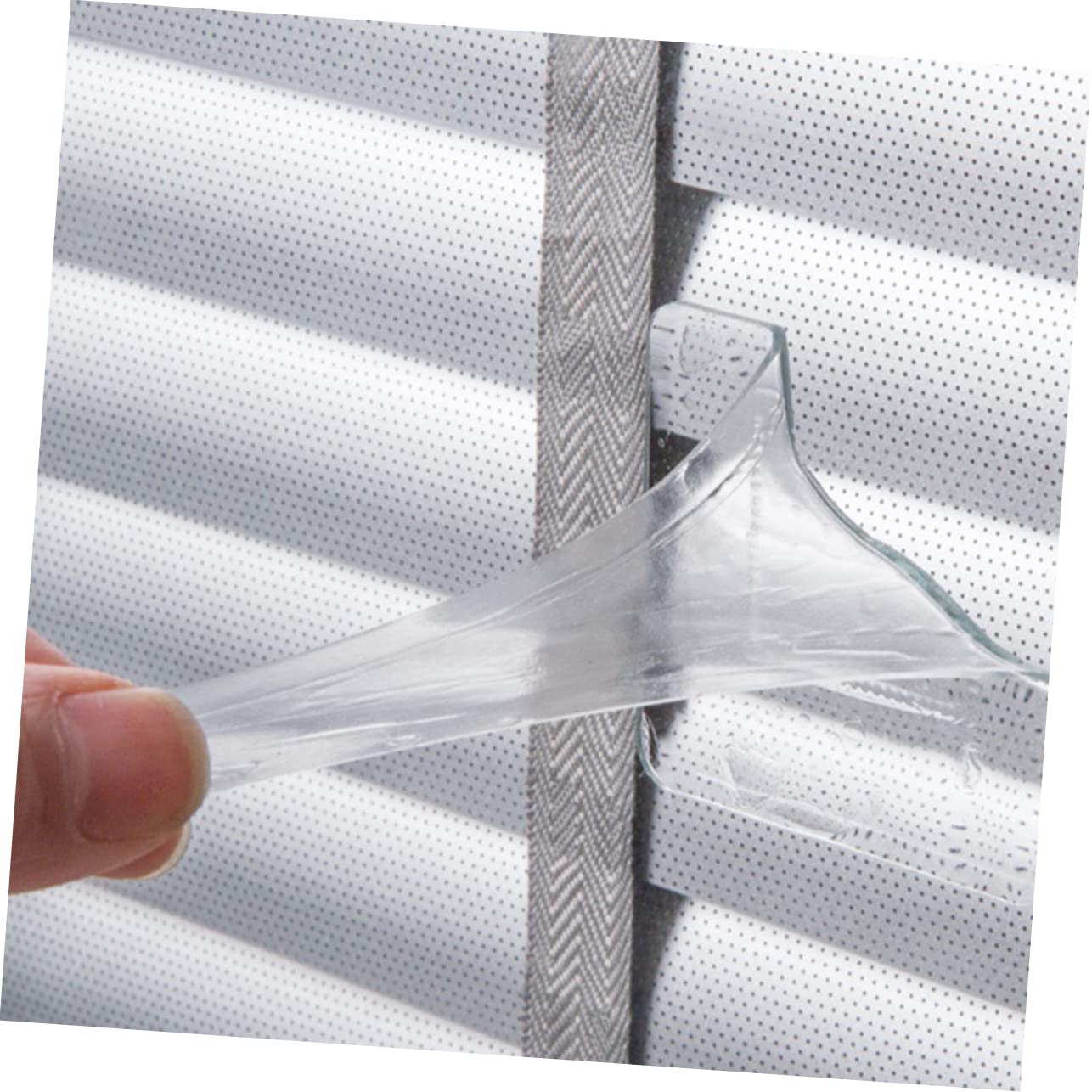 Tofficu 200stücke Transparentes Doppelseitiges Nano Klebeband Stark Haftend Wiederverwendbar Rückstandsfrei Für Badezimmer Küche Auto Und