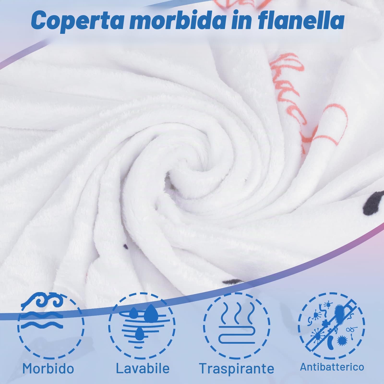 Coperta Mesi Neonato, Copertina Mesi Bambino per Maschio o Femmina Unisex, Tappeto Maschio O Femmina con 4 Cornici per Foto, Regalo Baby Shower Neomamme, Tema Luna 130x100cm