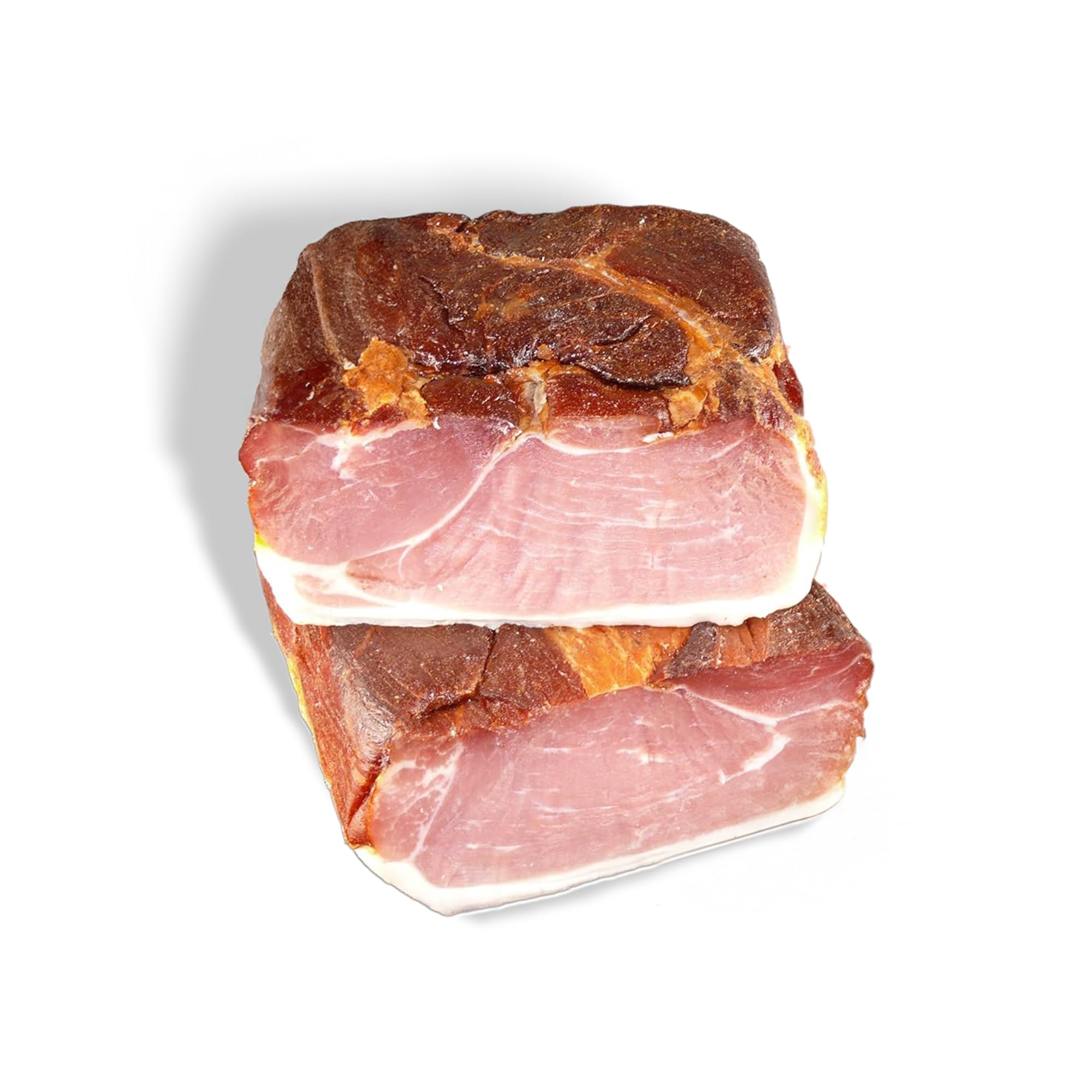 Schwarzwald Metzgerei – Schwarzwälder Schinken 2x 500gr am Stück mit herzhaft rauchigem Aroma – Räucherschinken nach Schwarzwälder Tradition über Tannenreisig und Tannenholz kaltgeräuchert