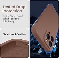 Vista 666 de FireNova Designed for iPhone 13 Pro Max Case, Silicone [Camera Protection] Phone Case with [2 Screen Protectors], Soft Anti-Scratch Microfiber Deep