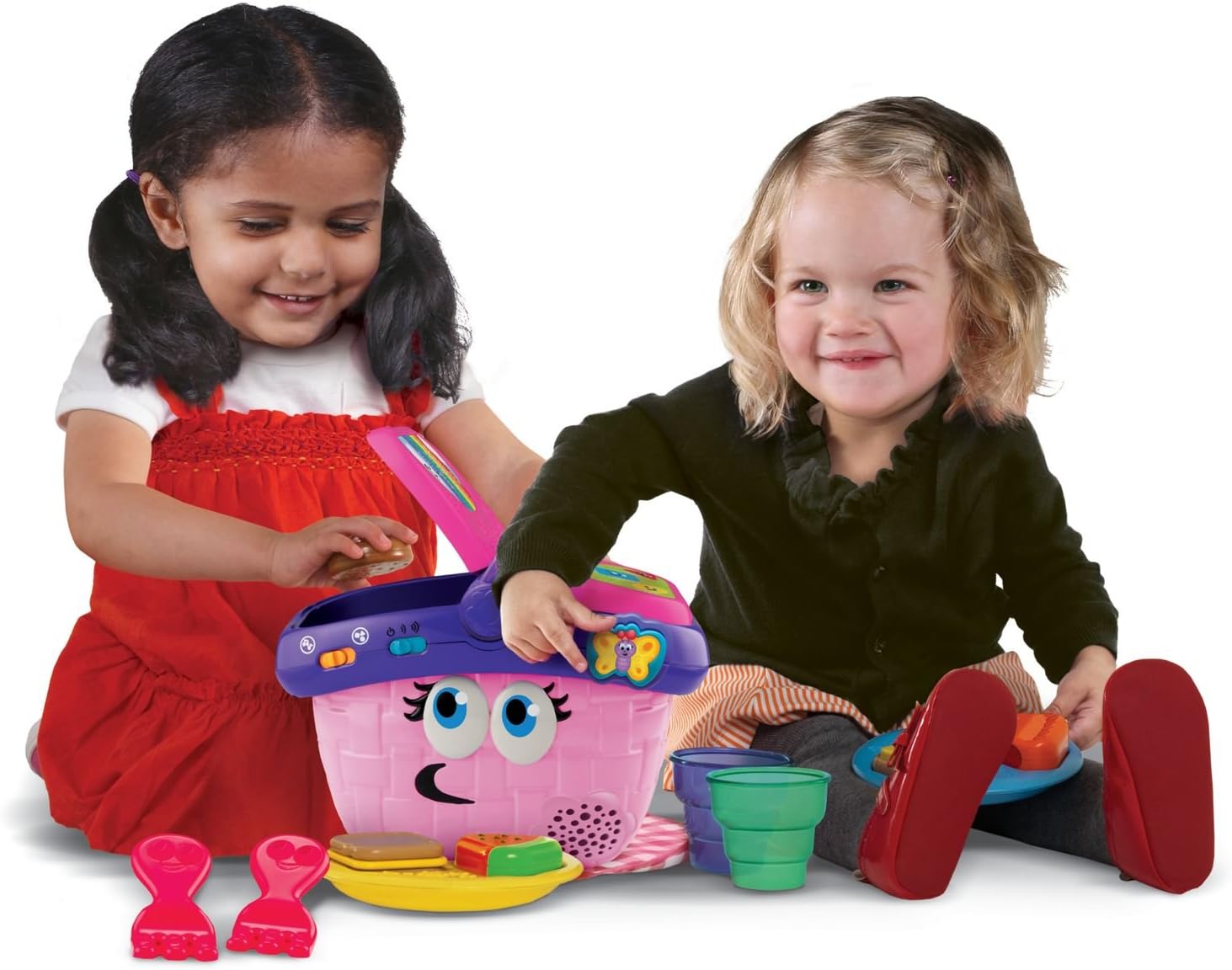 LeapFrog Shapes and Sharing Picnic Basket (Frustration Free Packaging), Pink