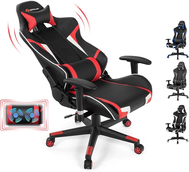 Goplus Gaming Massage Office Chair