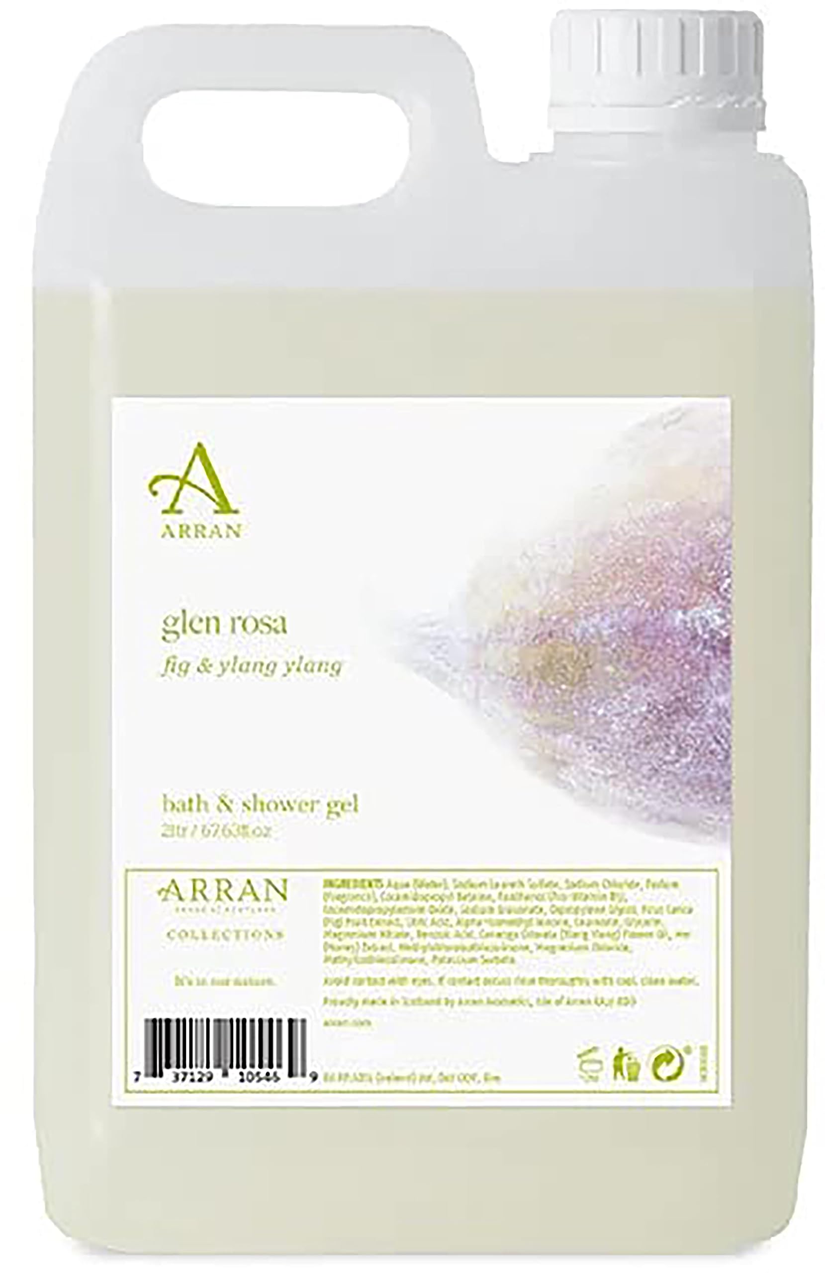 Arran Sense of Scotland Glen Rosa Shower Gel Refill 2 Litre, Fig & Ylang