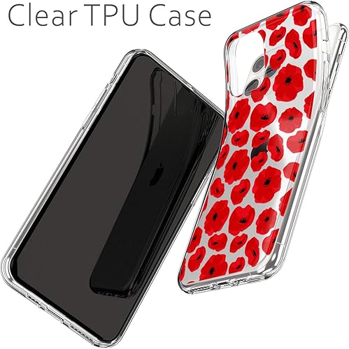 Miniatura 4 de Correa de muñeca compatible con Apple Watch Series 7654321SE y funda de teléfono a juego con estampado floral, bonita correa de