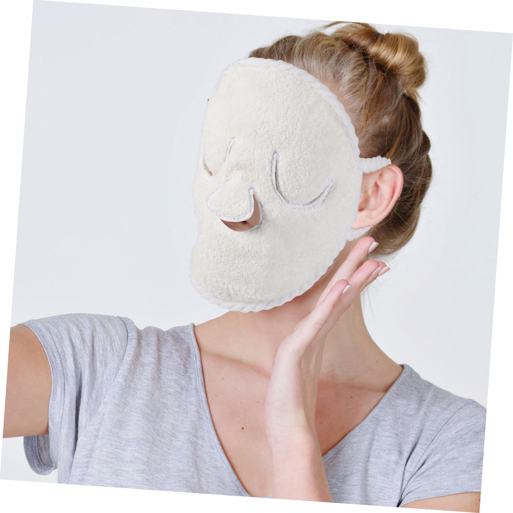 DOITOOL Gesichtshandtuchmaske 10 Gesichtshandtücher Wiederverwendbar 25 Cm Für Gesichtsdampfer 9. 82 Heiße Kalte Schönheit 25 5 Cm