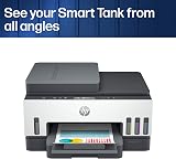 HP Smart Tank 7305 All in One Printer | Perfect for Home | Colour | Wireless | Print, Scan, Copy | Includes up to 3 Years of Ink | Refillable | Document Feeder | 2-Sided Printing | Easy Setup - 9