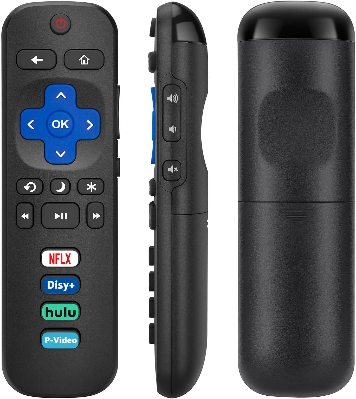Replacement RC280 RC282 Remote for TCL Roku Smart LED TV with Buttons for Netflix, Sling, Hulu, and DirecTV Now
