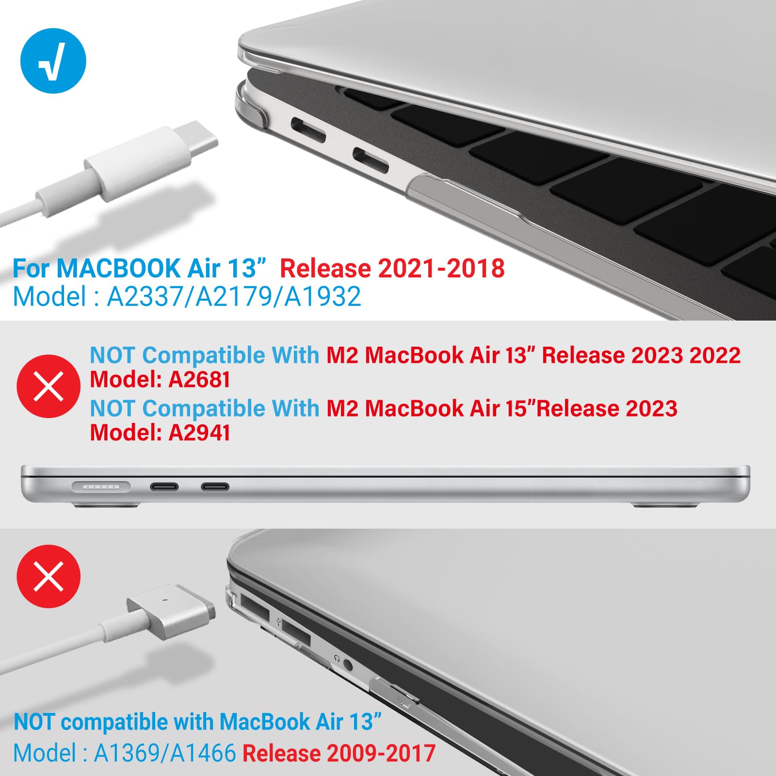 Amazon.co.jp: iBenzer MacBook Air 13インチケース 2018年発売 A1932 