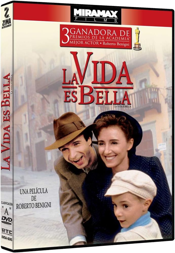 La vida es bella (La vita è bella) [NTSC/Region 1 and 4 dvd. Import - Latin America] (Spanish subtitles) - No English options