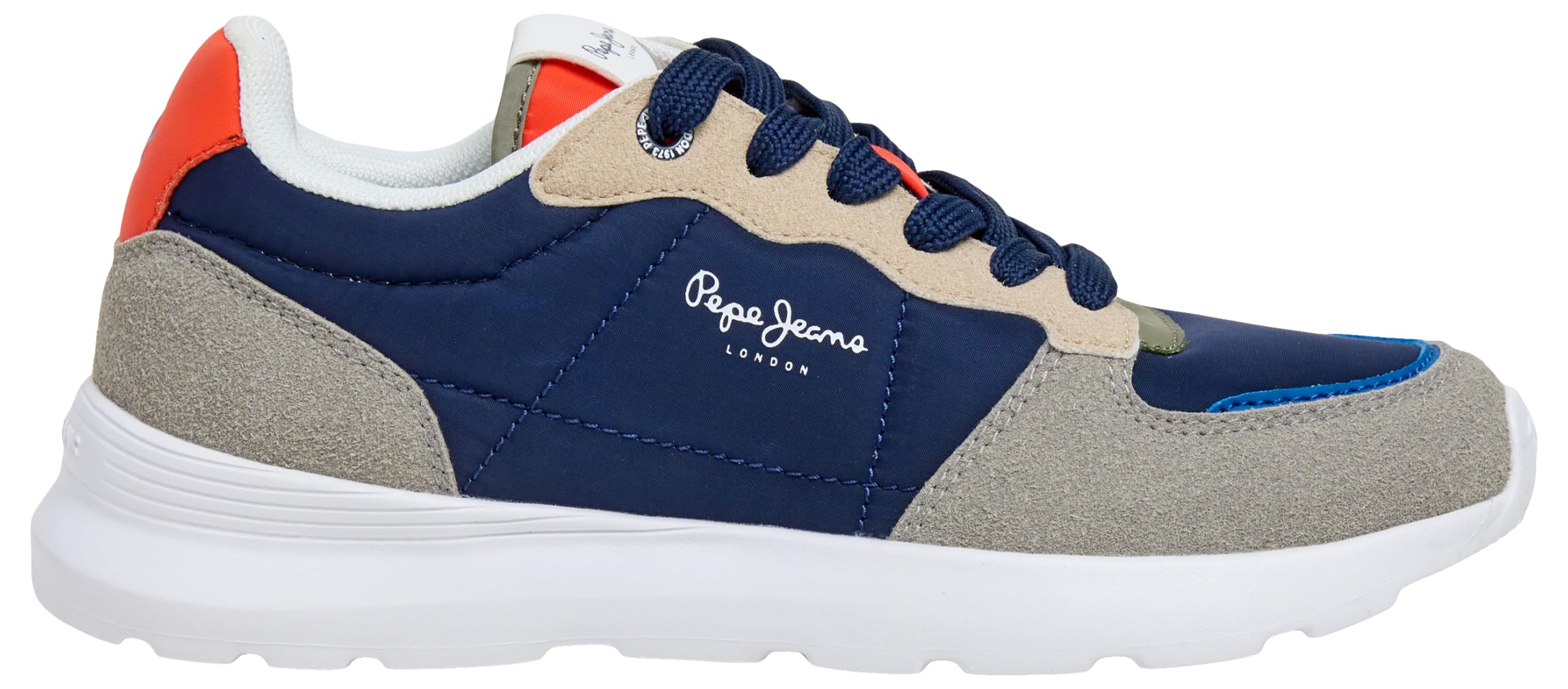 Pepe Jeans Teagan BASS B Sneak, Grey (Marl Grey), 6 UK