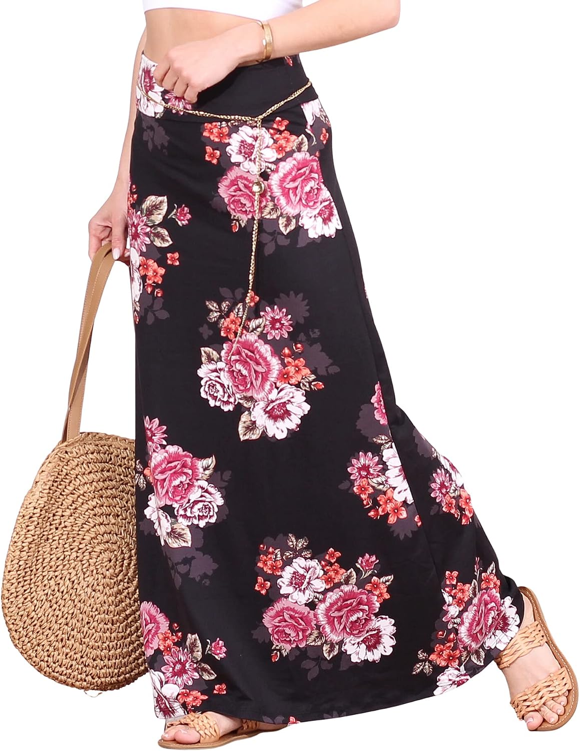 Popana Women's Sleeveless Long Duster Cardigan – Lightweight Open Front Vest, Made In USA - View #2