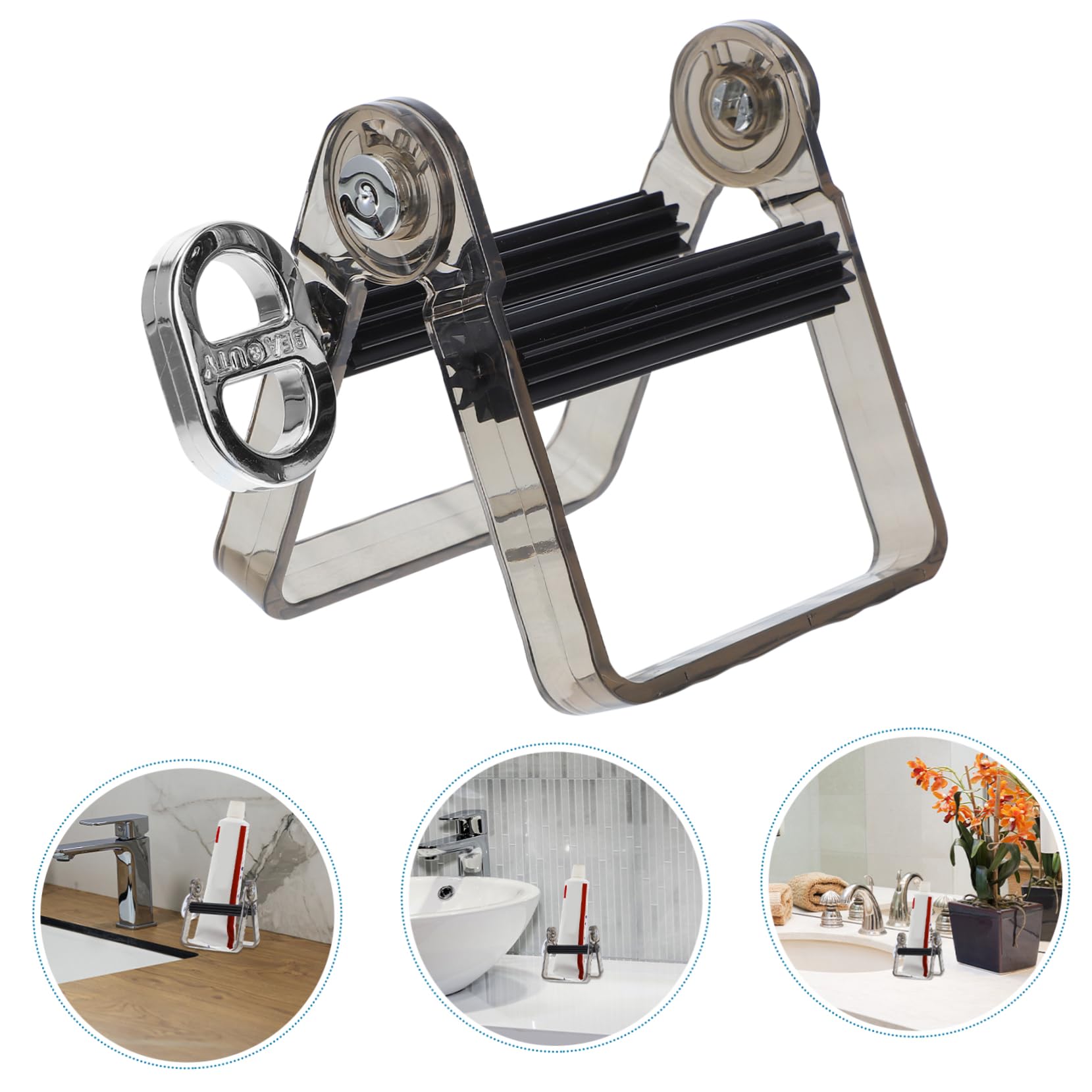 VALICLUD 5 Teiliges Zahnpasta Quetschgerät Kleiner Tubenquetscher Zahnpasta Roller Zahnpasta Spender Noppen Zahnpasta Für Zahnpasta Manueller Zahnpasta Roller Salon Quetscher