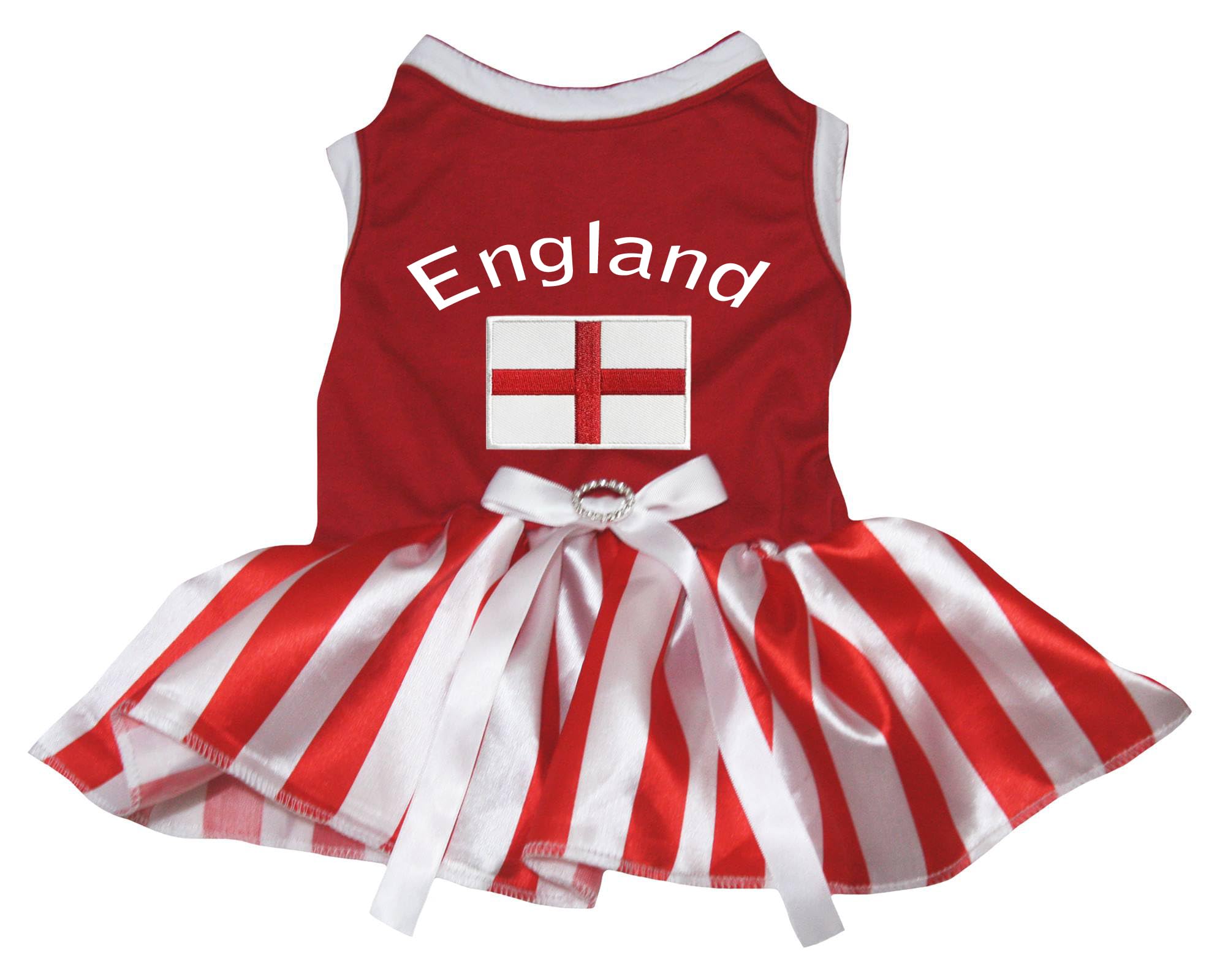 Robe pour chien Angleterre rouge XXL résout le manque de style
