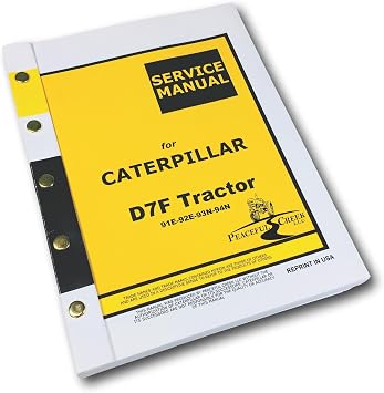 Service Repair Manual for Cat Caterpillar D7F 91E 92E 93N 94N Crawler Tractor Dozer