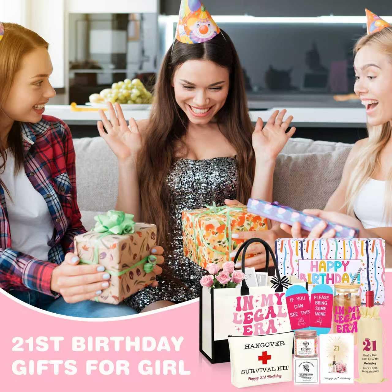 21st Birthday Gifts for Her 21st Birthday Gifts for Women Birthdays Gift for 21 Year Old Girl Unique Womens Birthdays Gift - Image 7