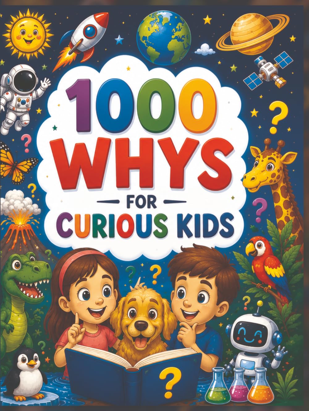 The Book of Why: 1,000 Big Questions About the World Answered for Curious Kids: The Ultimate Book of Why: 1,000 Amazing Questions and Answers for Curious Kids