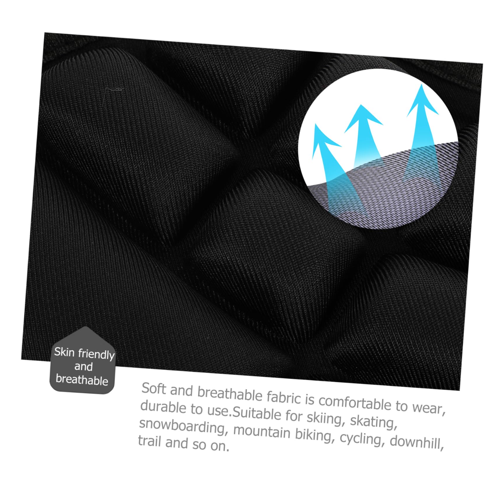 Anneome Boys and Girls Skate Riding Pants Snowboarding Hockey Pants Buttock Cushion Impact-Resistant for Outdoor Activities